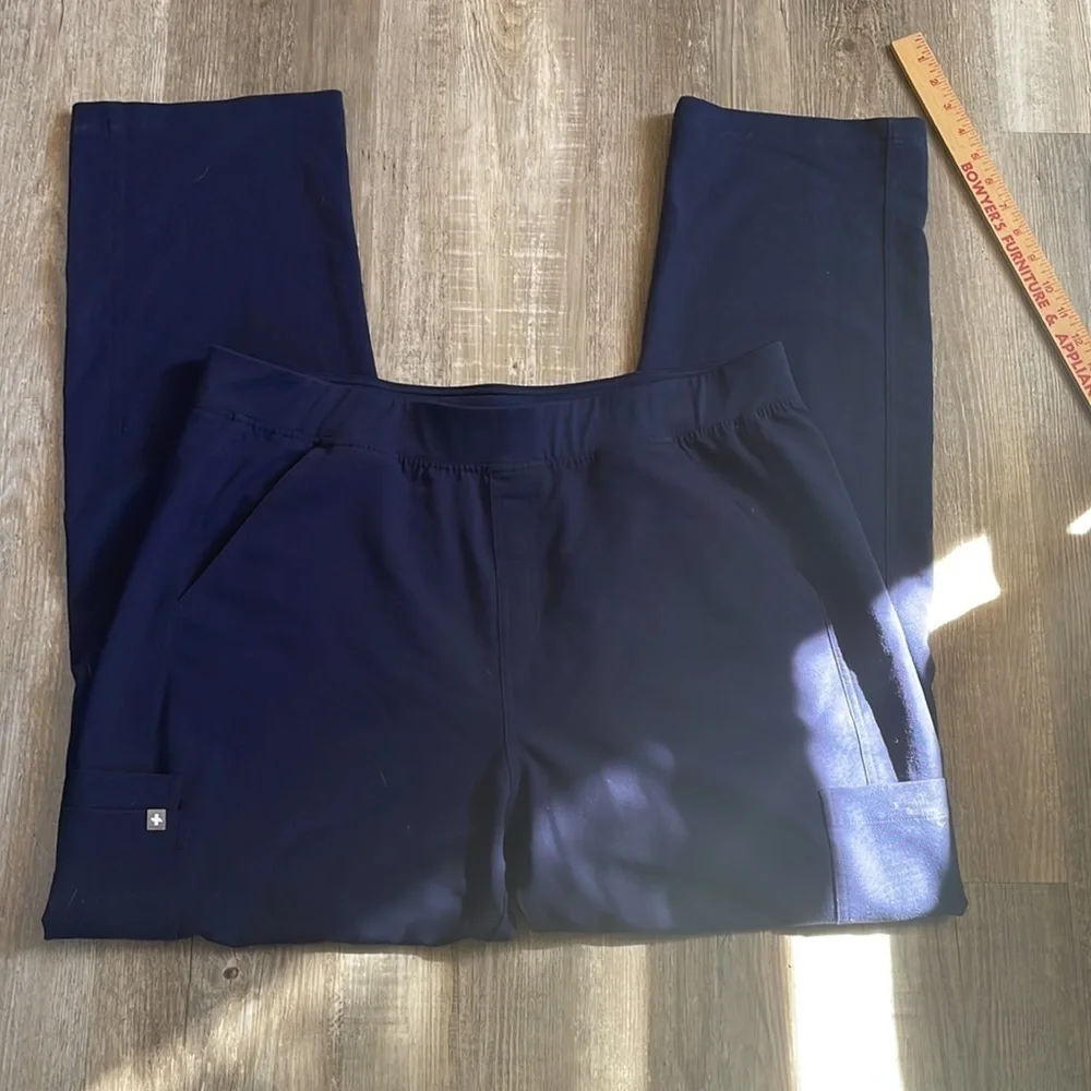 Figs -Axim Cargo Scrub Pants Mens XXL - navy